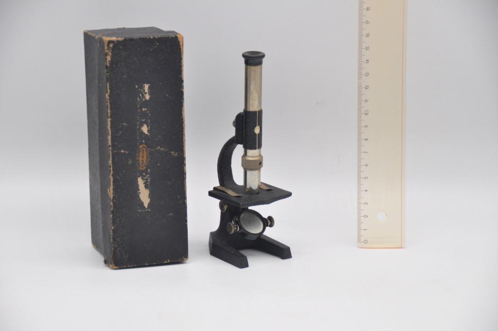 Microscope - boîte d'origine - Emiel Shuhl - strasbourg, Enlèvement ou Envoi