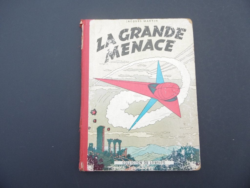 Lefranc : La grande menace - rééd 1957, Livres, Enlèvement ou Envoi