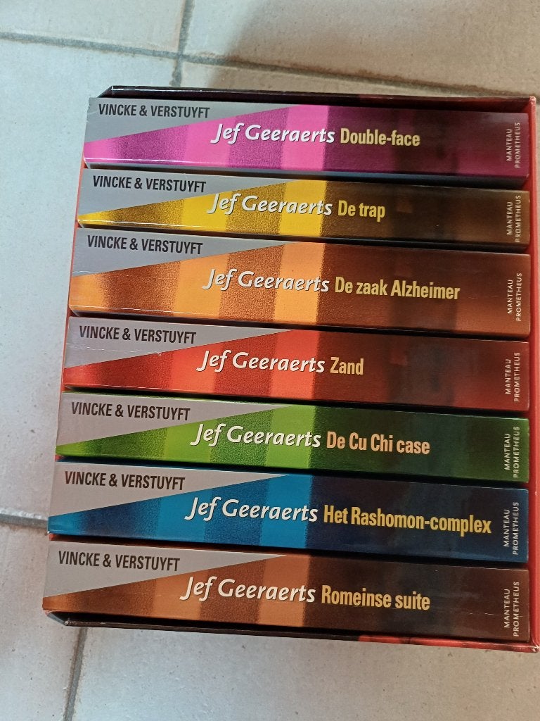 Boekenreeks Jef Geeraerts, Enlèvement, Comme neuf, Jef Geeraerts