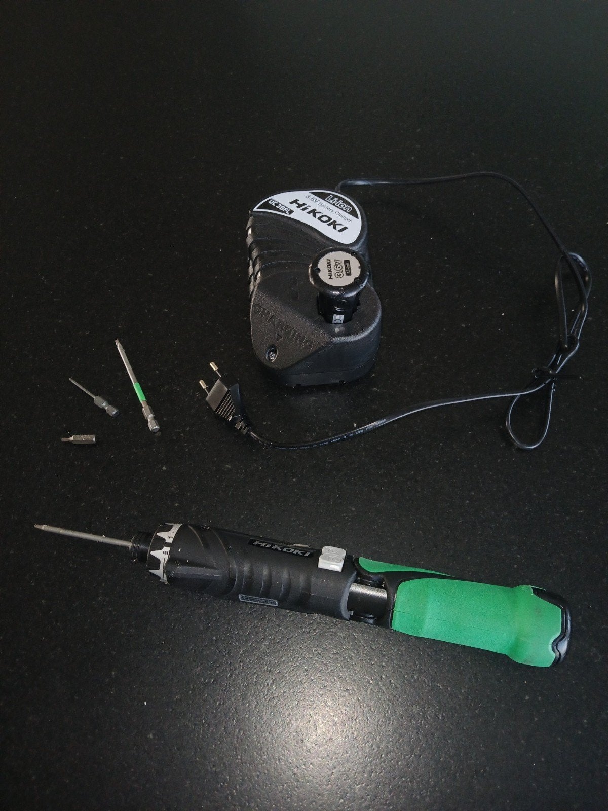 HiKOKI DB3DL2 3.6V draadloze elektrische schroevendraaier -, Ophalen