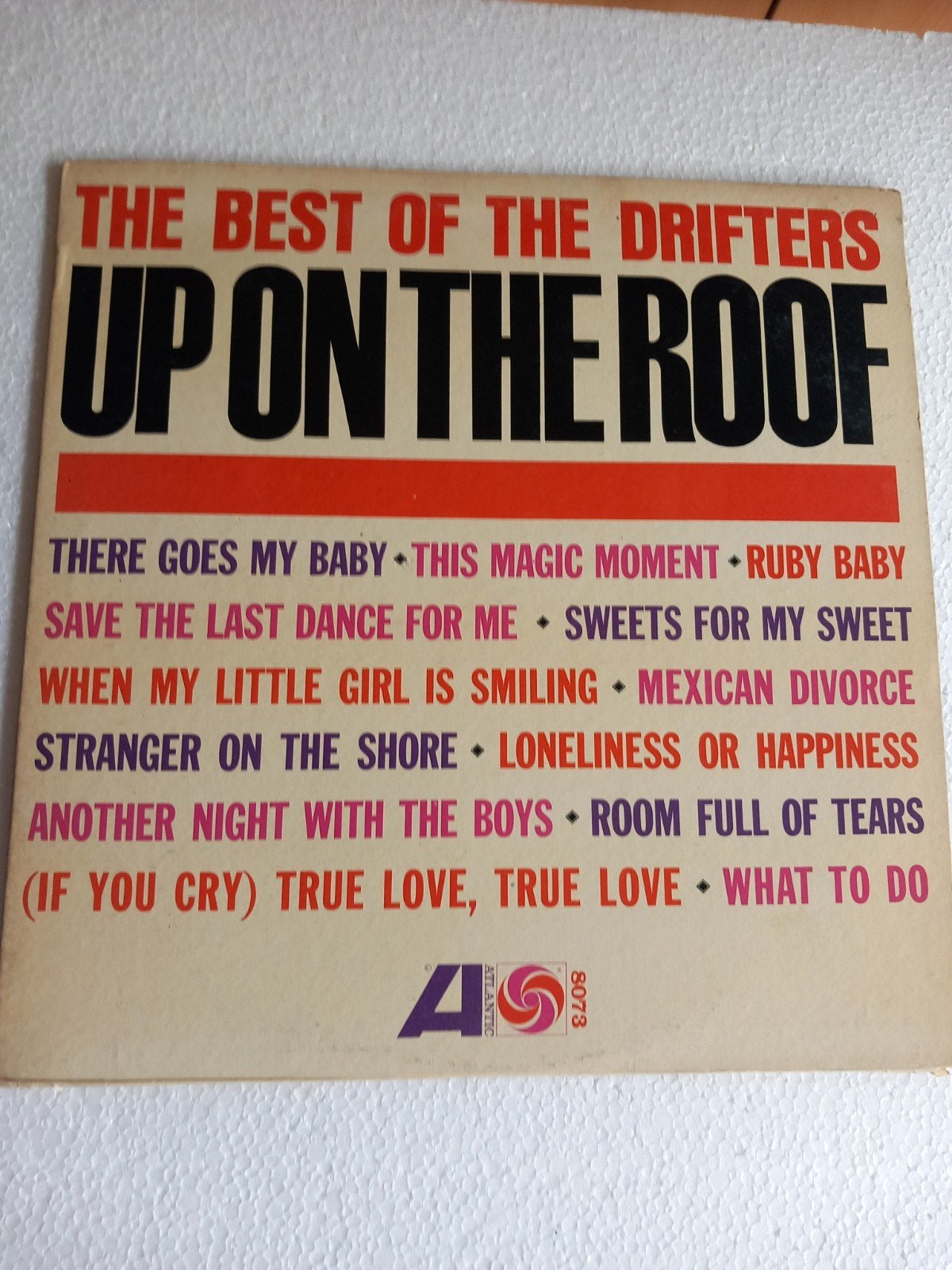THE BEST OF THE DRIFTERS . R&B 1963 USA LP, LP