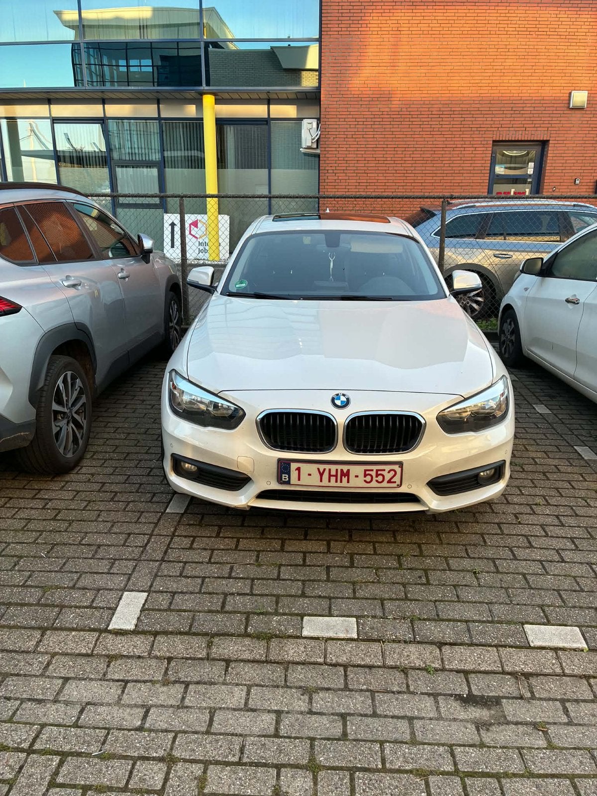 BMW 116D, bouwjaar 2018, Auto's, Wit, Particulier, Te koop, Voorwielaandrijving