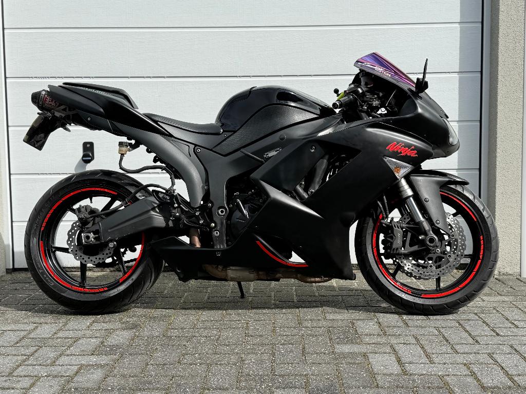 Kawasaki ZX-6R 2007 | GETUNED | YOSHIMURA | UNIEKE LOOK, Motoren, Motoren | Kawasaki, 4 cilinders, Motorrijbewijs A, Bedrijf, Super Sport