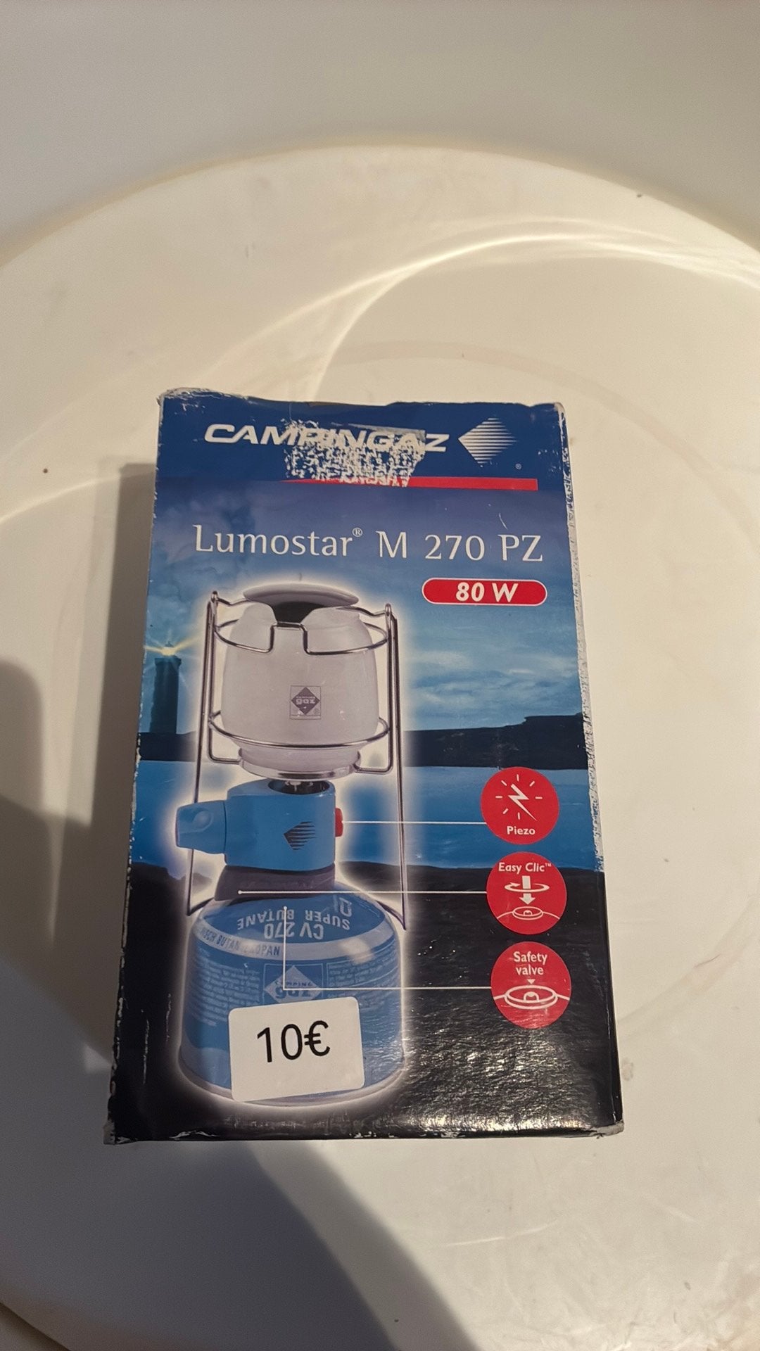 Lampe Campingaz M270PZ 80W, Caravanes & Camping, Accessoires de camping, Enlèvement, Comme neuf