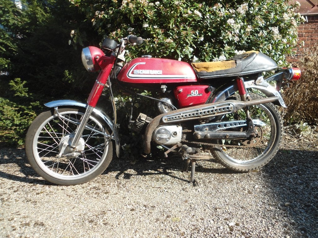 Suzuki AC50, à terminer, Vélos & Vélomoteurs, Autres marques, 49 cm³, Classe B (45 km/h), Enlèvement