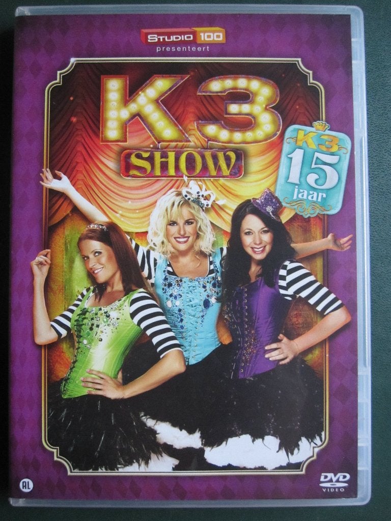 K3 - 15 jaar, Cd's en Dvd's, Dvd's | Kinderen en Jeugd, Show, Alle leeftijden, Nederlands, Overige genres