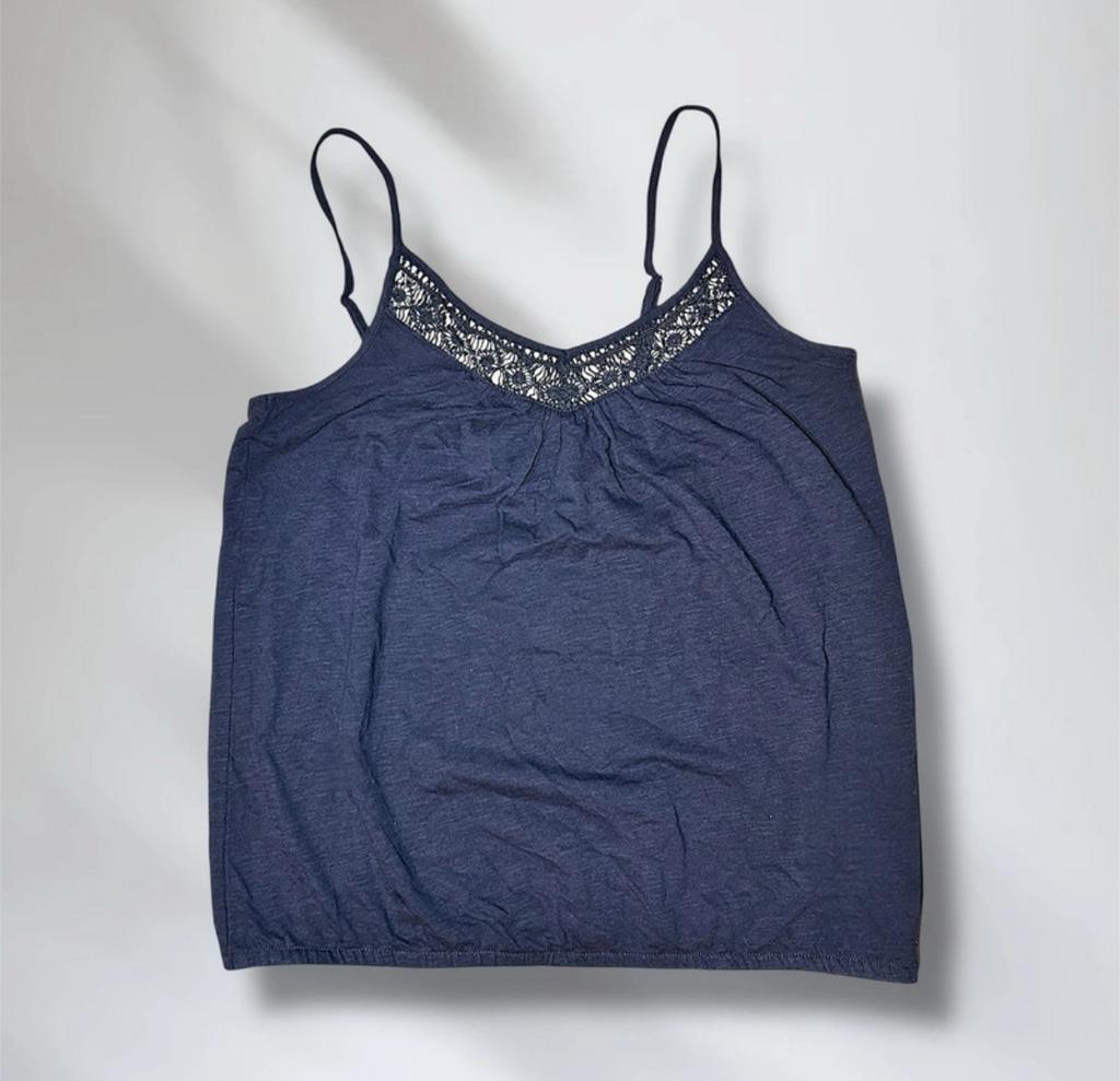 Topje voor dames, maat S, Kleding | Dames, Topjes, Zo goed als nieuw, Blauw, Ophalen of Verzenden