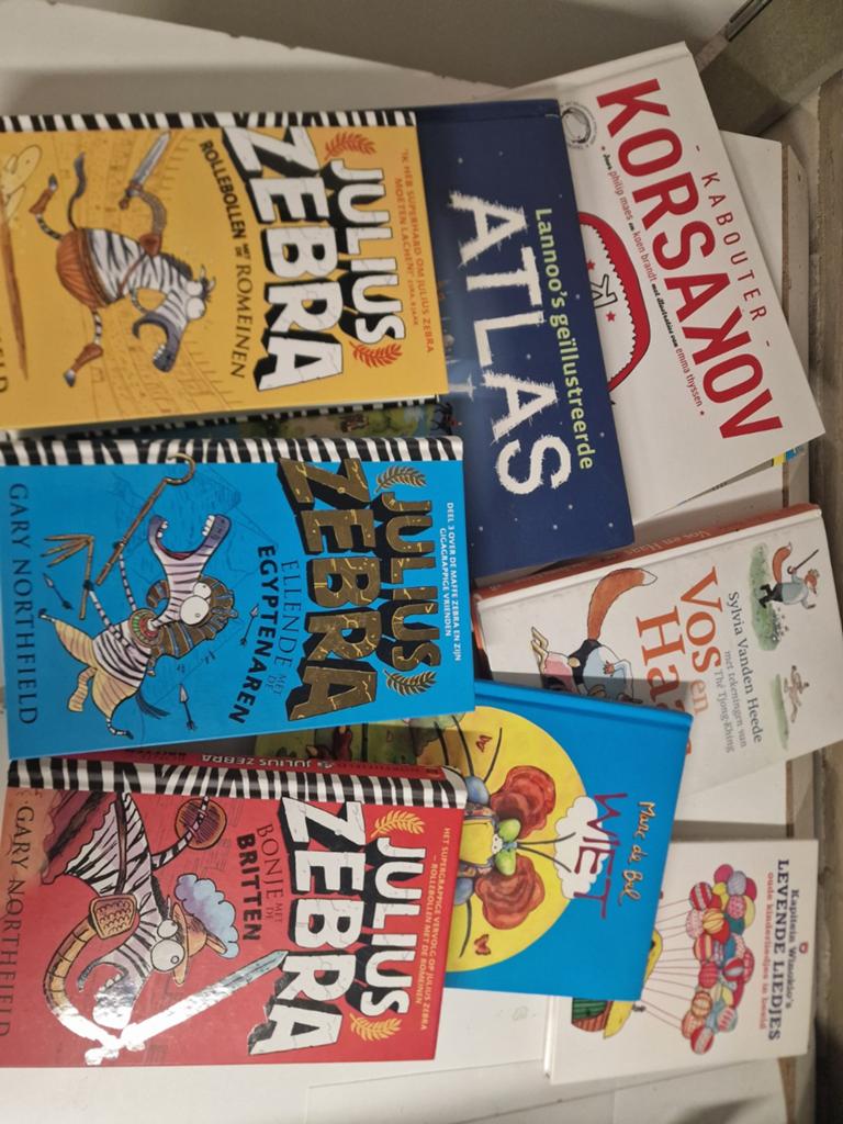 Verzameling kinder en jeugdboeken, Boeken, Ophalen