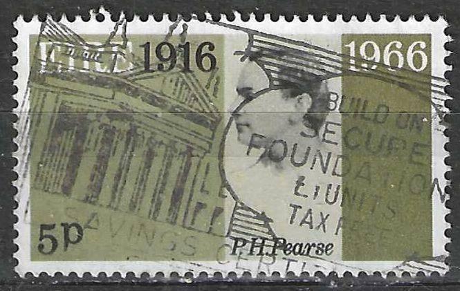 Ierland 1966 - Yvert 179 - Patrick Henry Pearse  (ST), Verzenden, Gestempeld