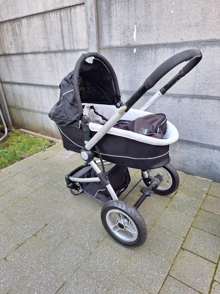 kinderwagen, Kinderen en Baby's, Kinderwagens en Combinaties, Gebruikt, Ophalen of Verzenden, Verstelbare duwstang, Kinderwagen