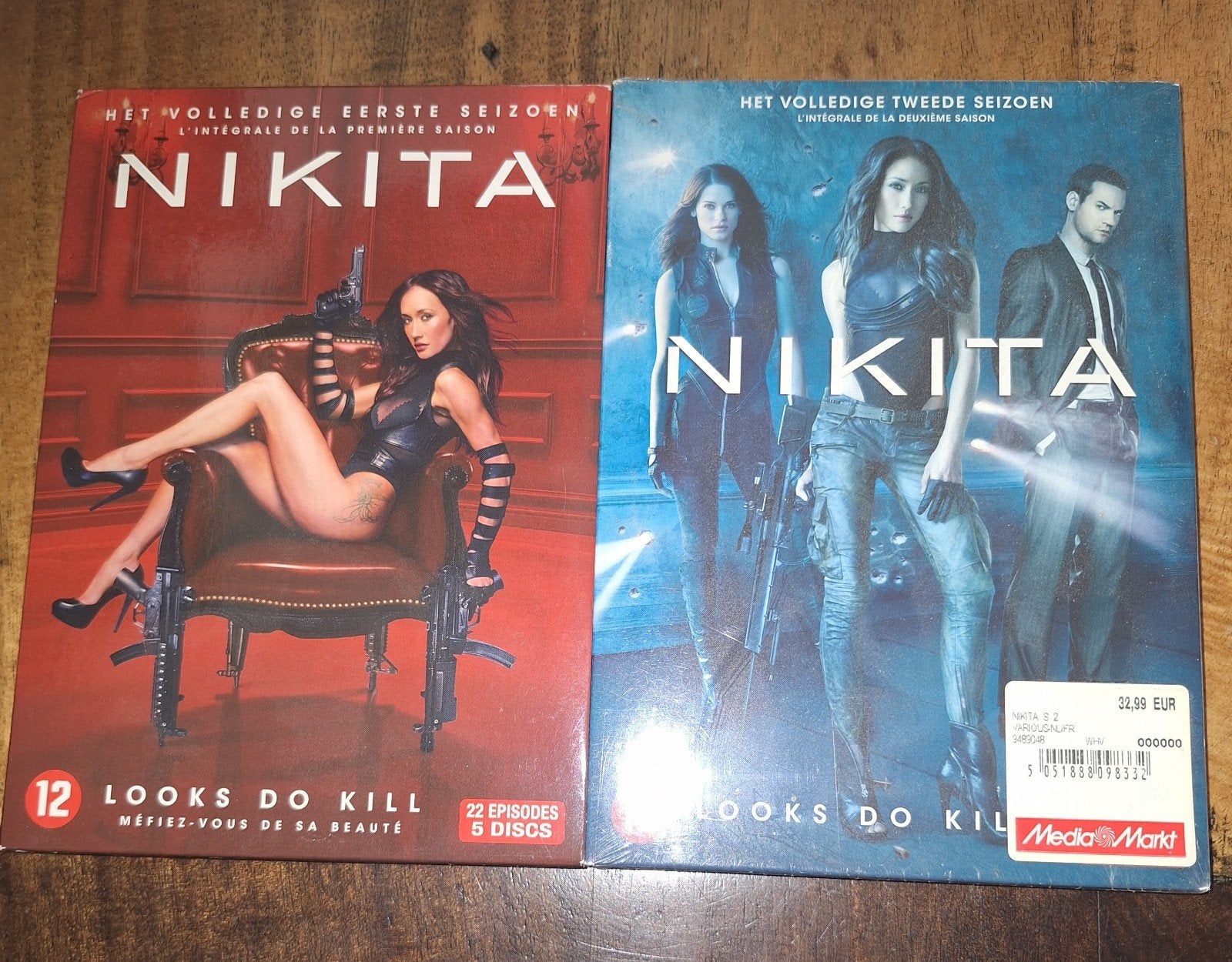 Nikita Seizoen 1 & 2 DVD Boxset, Cd's en Dvd's, Ophalen of Verzenden, Seizoen 1