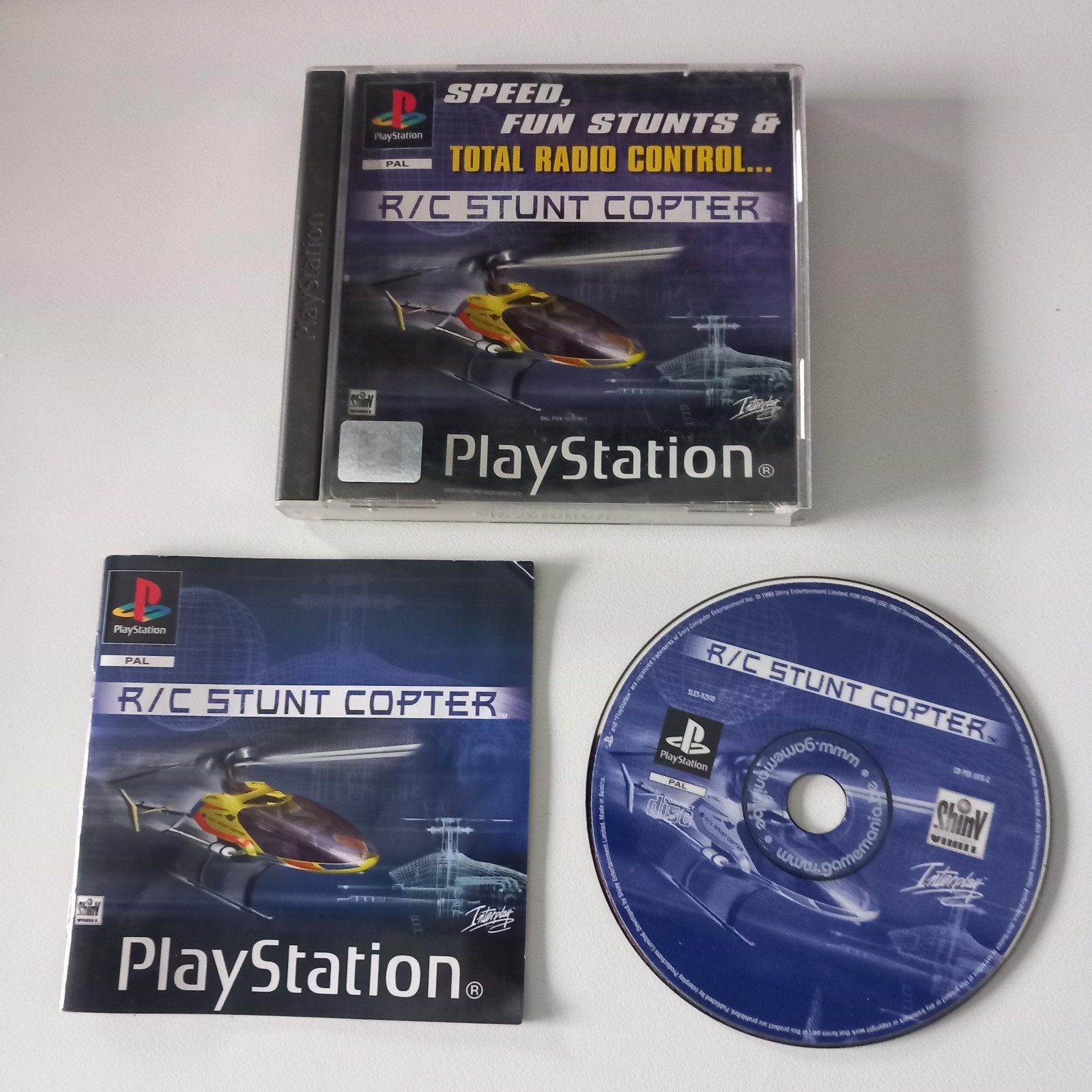 R/C stunt copter Playstation 1 pal, Ophalen of Verzenden