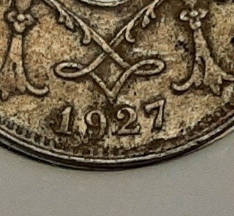 Belgique — 5 cents — 1927-NL. (Réf 131), Timbres & Monnaies, Enlèvement ou Envoi, Métal, Monnaie en vrac