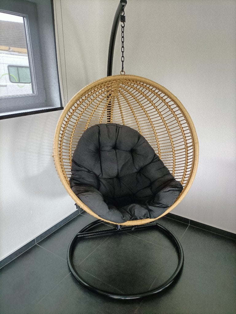 Prachtige Hangstoel (XL model), Ophalen, Zo goed als nieuw, Eenpersoons, Metaal