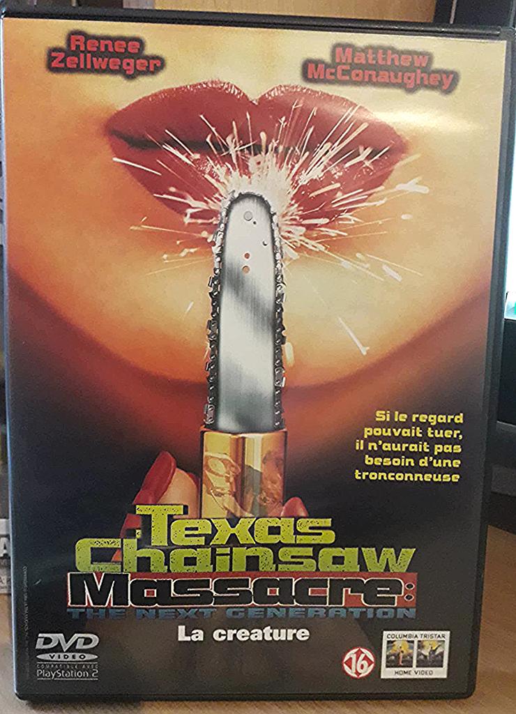 DVD Massacre à la tronçonneuse : La Créature, Enlèvement, Comme neuf