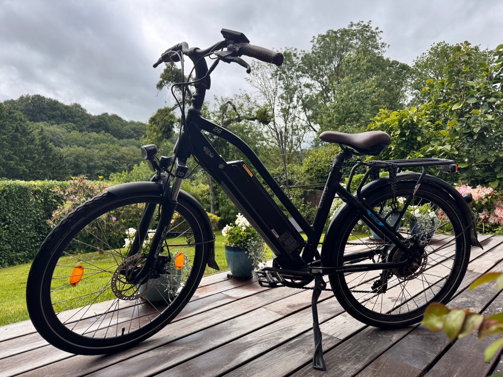 Vélo électrique NCM Milano 48V – seulement 533 km -bon état, Enlèvement, Comme neuf