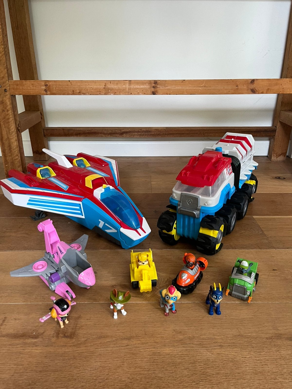 Paw patrol vliegtuig/wagen/autootjes en andere, Ophalen, Gebruikt