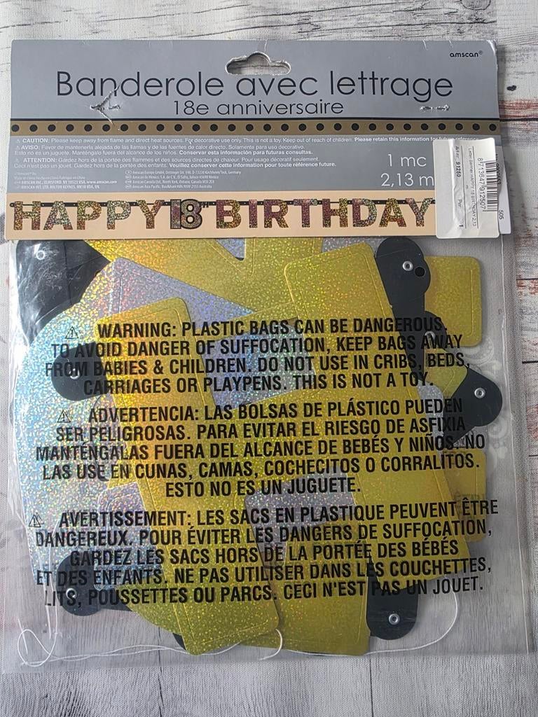 Slinger 18 jaar te koop, Enlèvement