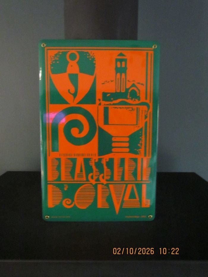 ORVAL plaque, Collections, Enlèvement ou Envoi, Neuf, Autres types