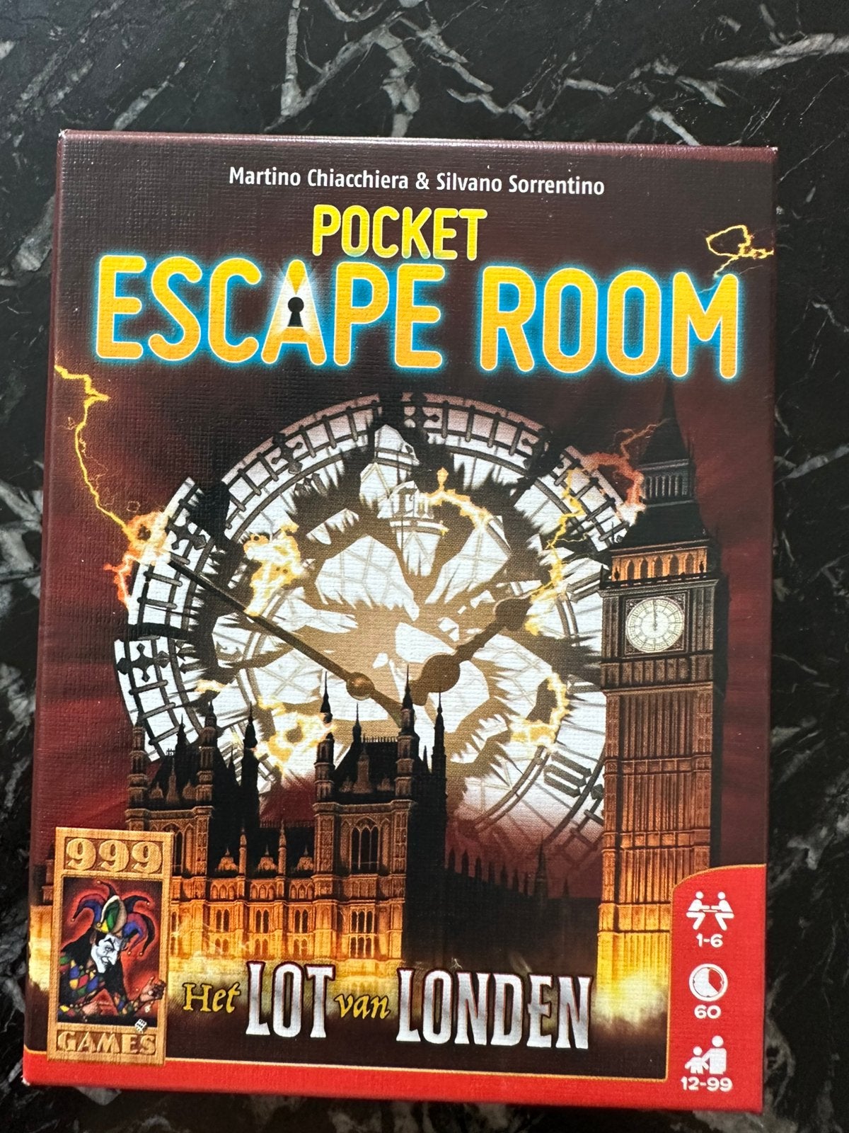 Pocket esacpe room - het lot van Londen, Enlèvement, Comme neuf