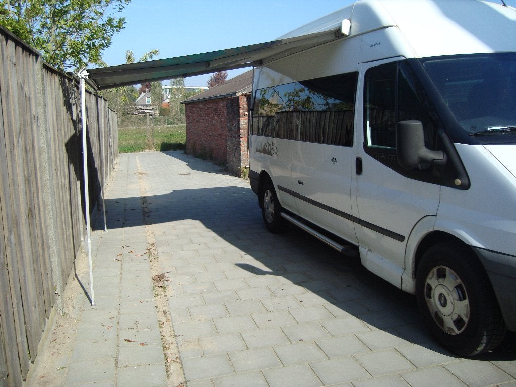 Ford Transit buscamper, Chemisch toilet, Buscamper of Camperbus, Bestuurdersdeur, Ford