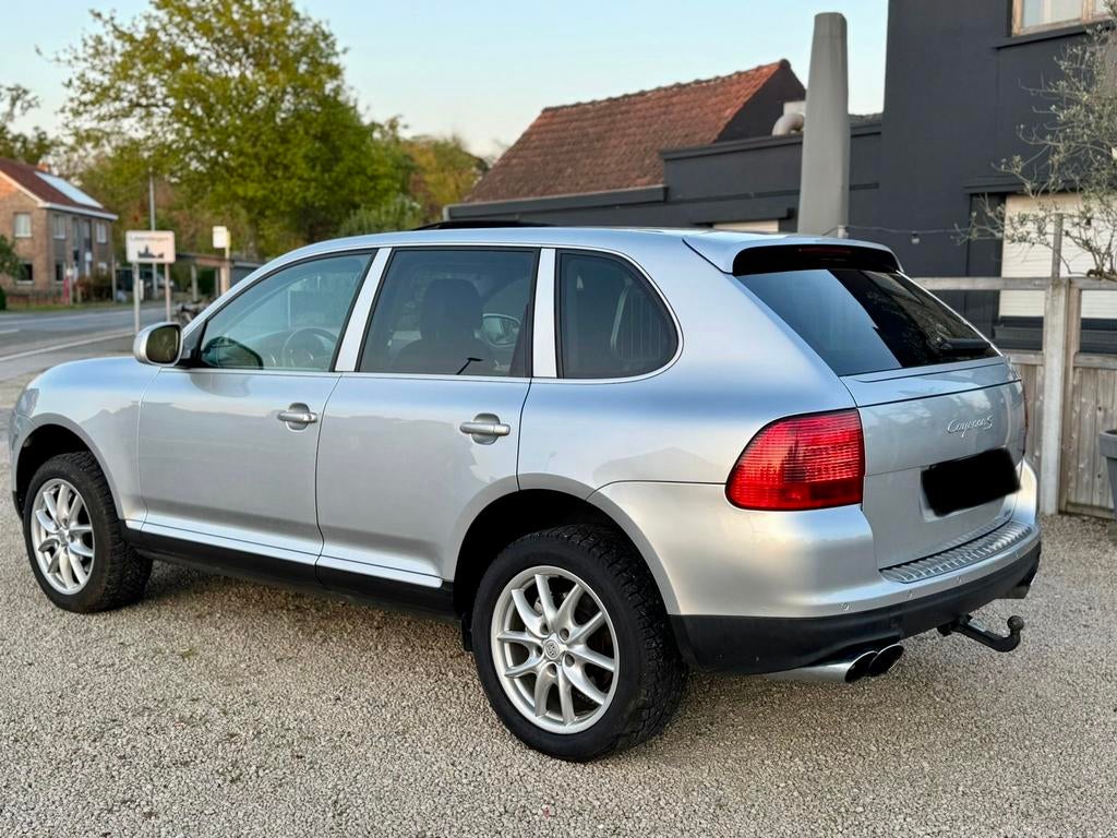 Porsche Cayenne S 4.5 V8 Lichte Vracht 4zitter Top staat!!, Achat, Entreprise, Entretenue par le concessionnaire, Noir