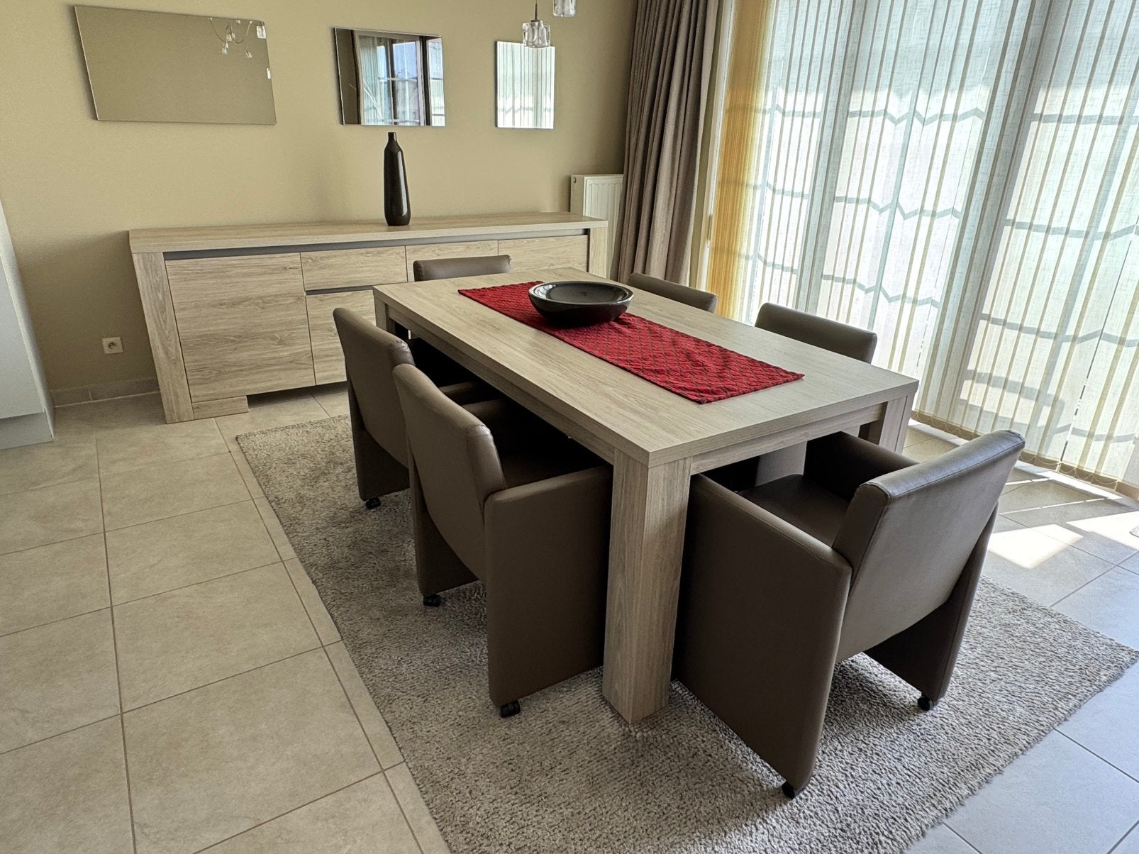 Eetkamer, Huis en Inrichting, Complete eetkamers, Zo goed als nieuw, Ophalen