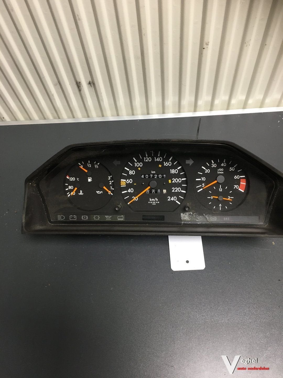 Mercedes W124    Benzine 1993       124 542 7469   Km Teller, Gebruikt, -, -, Ophalen of Verzenden
