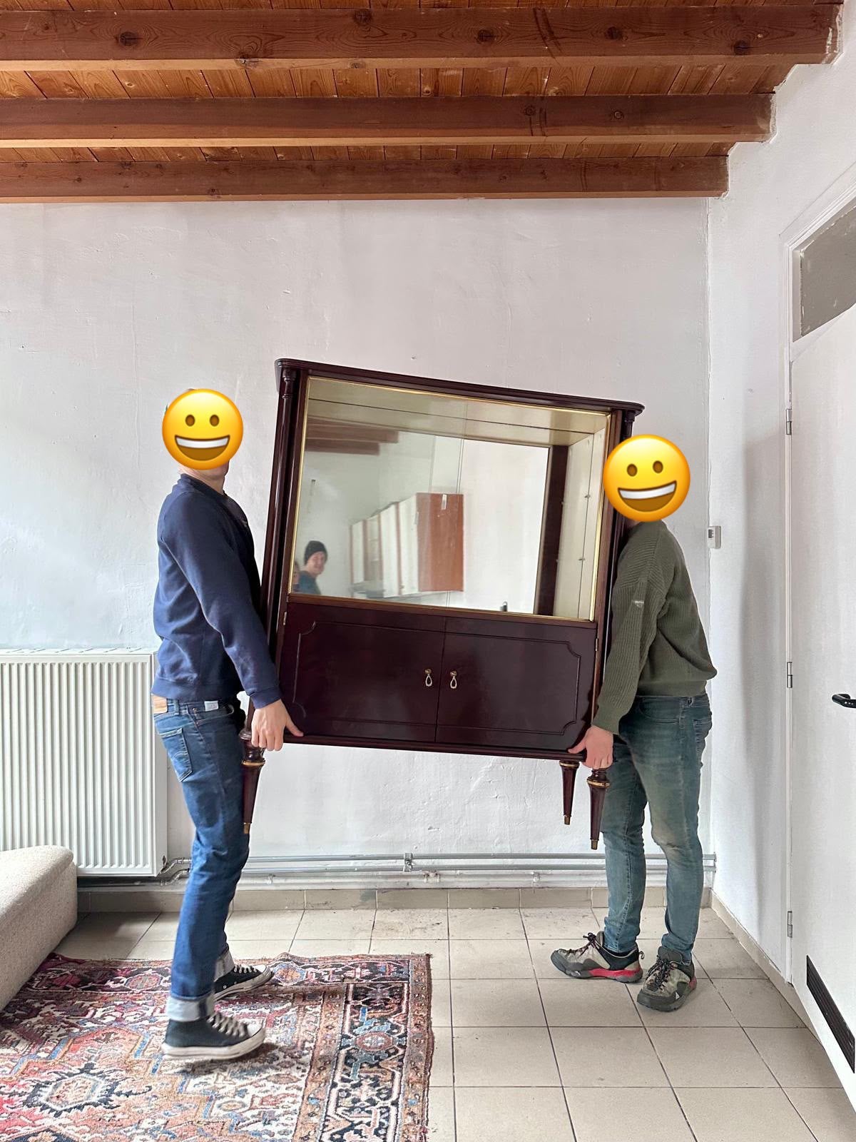 Vitrinekast, Antiek en Kunst, Ophalen