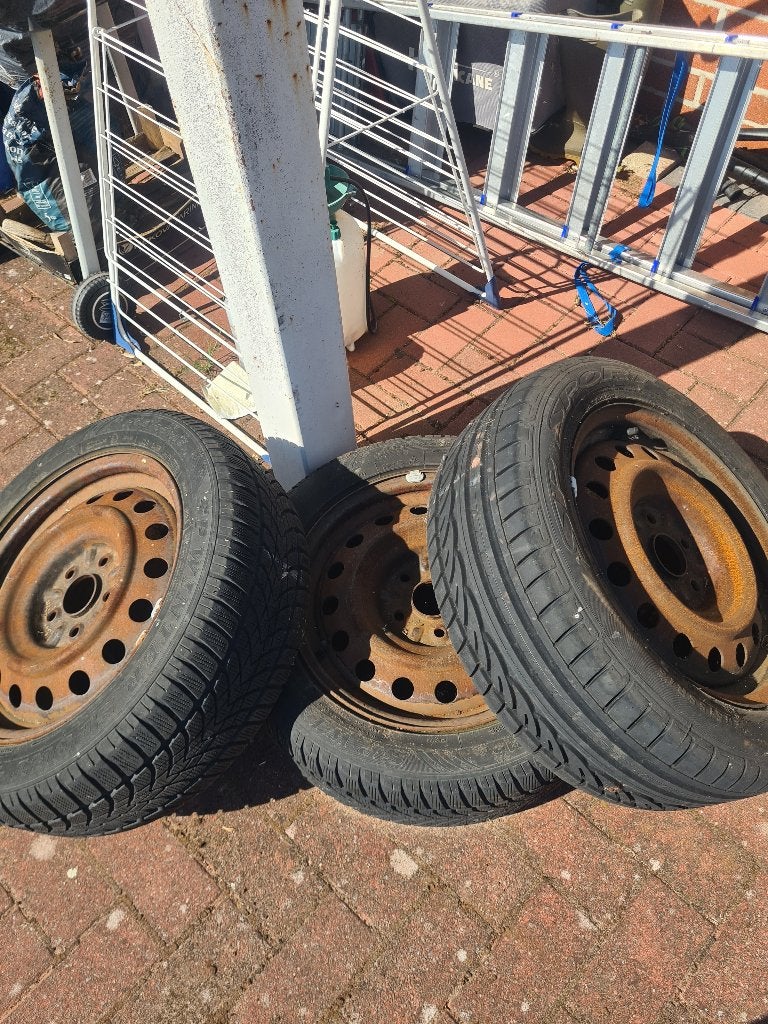 Banden met stalen velgen, Auto-onderdelen, Ophalen, 16 inch, Banden en Velgen, Nieuw