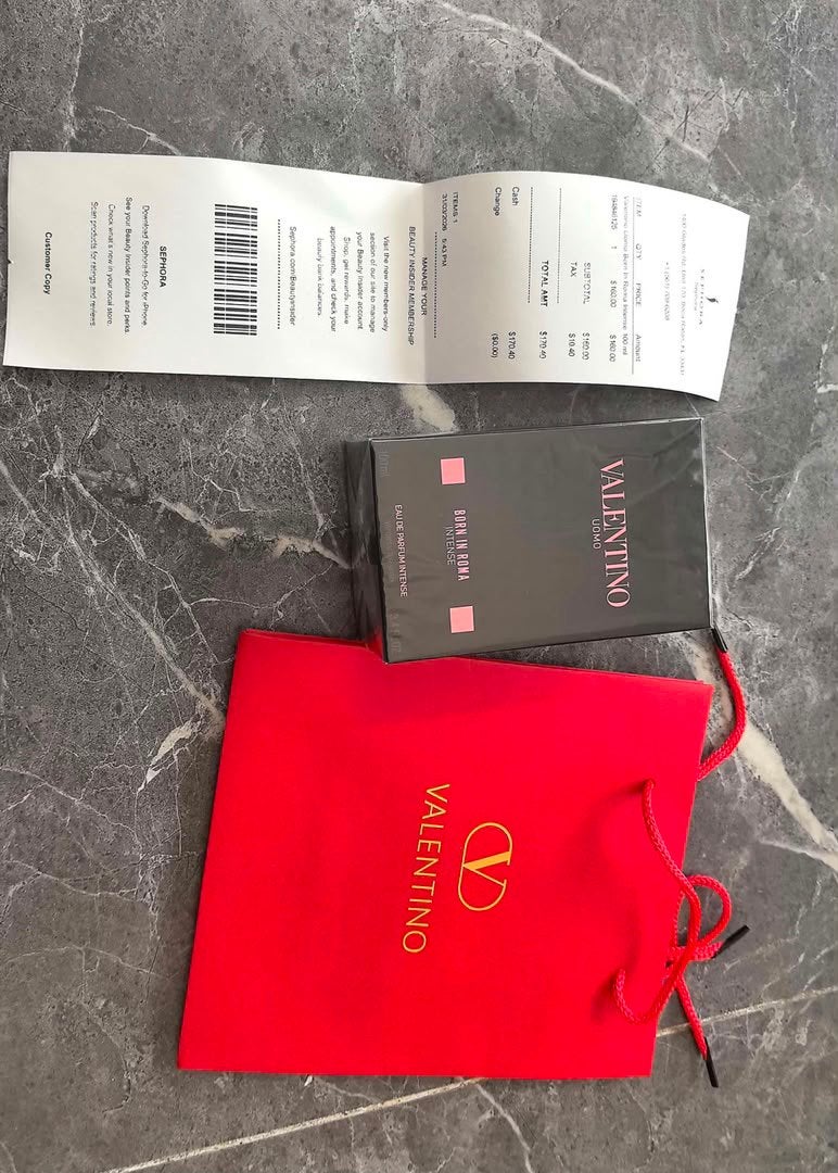Valentino, Ophalen, Nieuw, Parfumfles, Gevuld