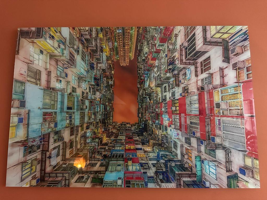 YellowKorner - Laurent Dequick - (60x90), Antiquités & Art, Art | Objets design, Enlèvement