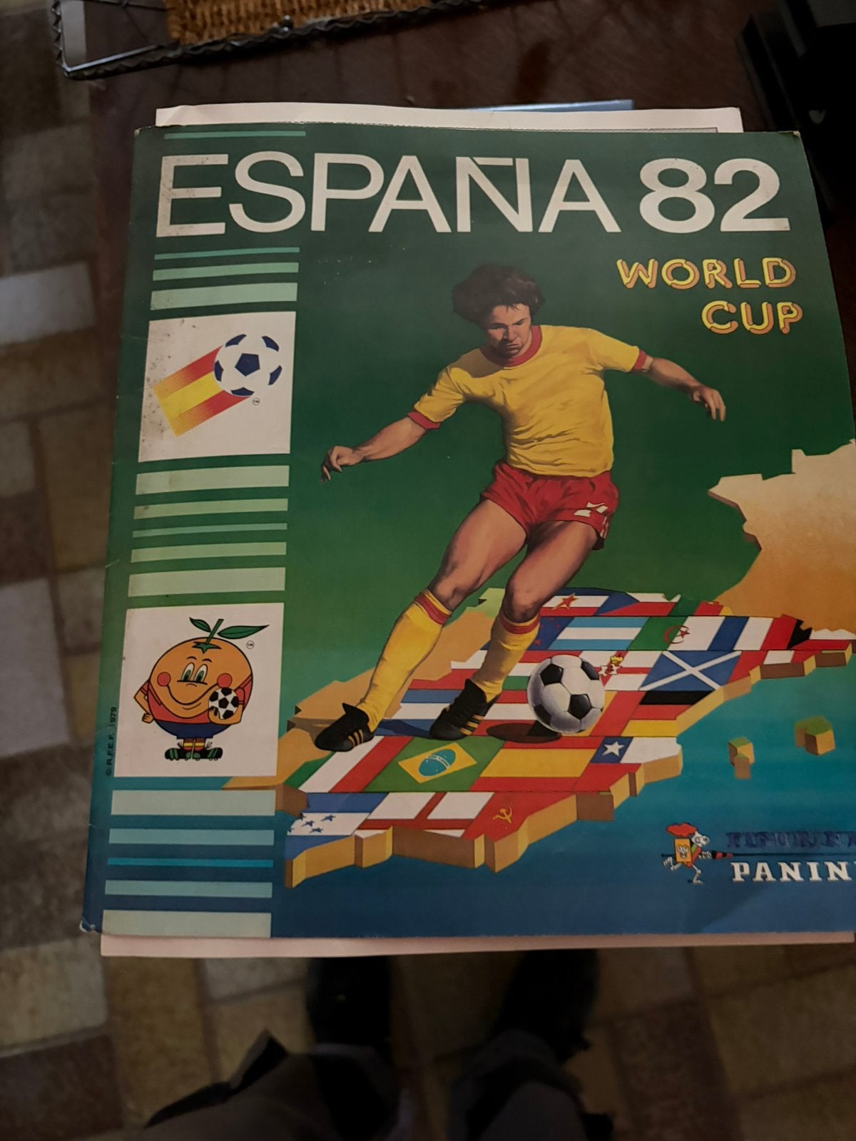 Ancien pannini coupe du monde 82, Collections, Enlèvement, Utilisé