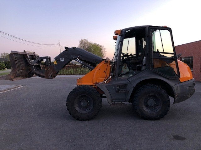 ahlmann az 95, Ophalen, Wiellader of Shovel
