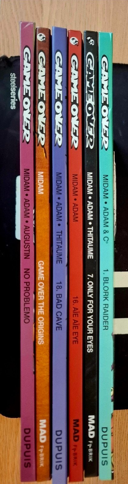 Game over, Boeken, Stripverhalen, Ophalen