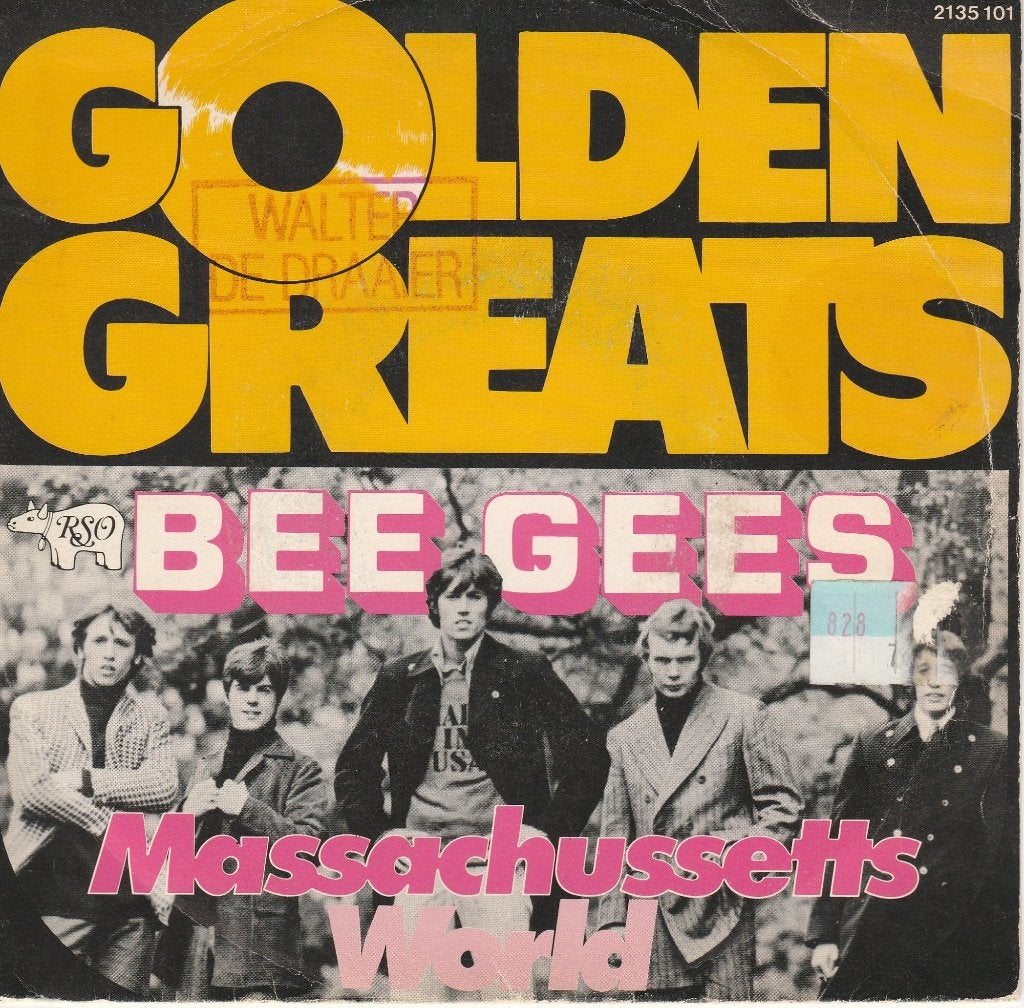45T (7") vinyl single van The Bee Gees, Cd's en Dvd's, Pop, Ophalen of Verzenden, Zo goed als nieuw, Overige typen