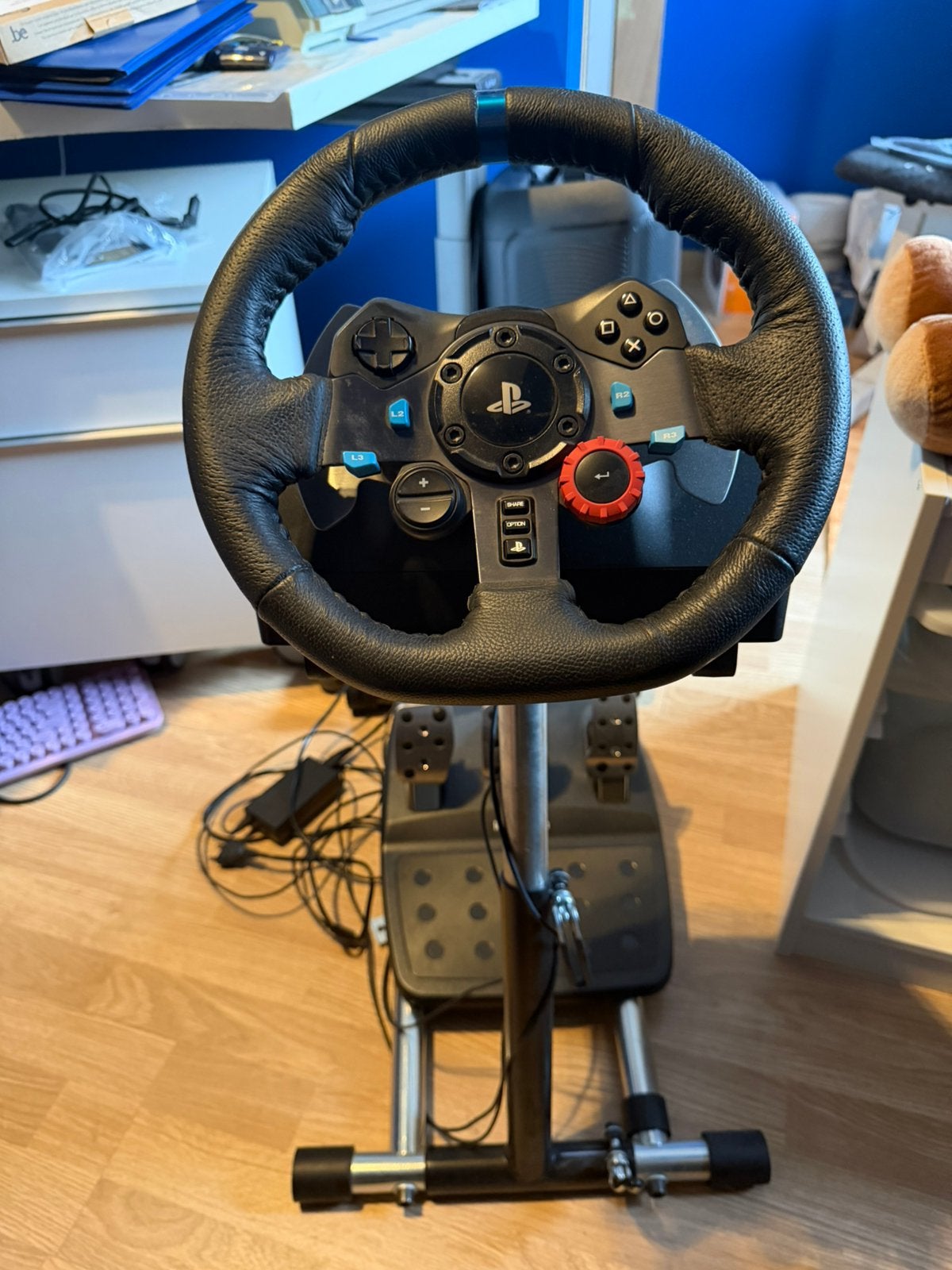 Logitech G29 met wheel stand pro, Logitech, Ophalen, Zo goed als nieuw