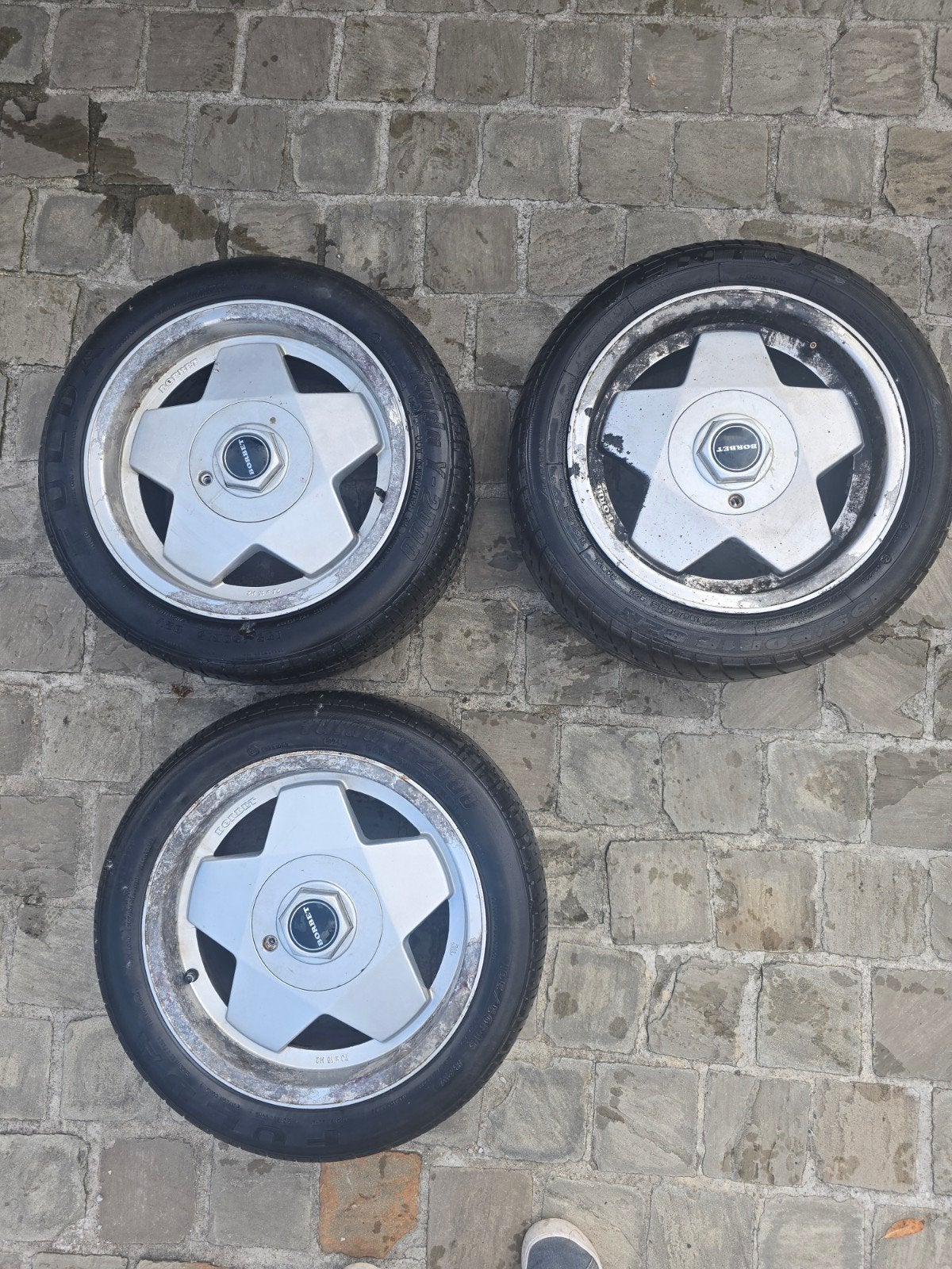 borbet A velgen 15 inch 4x100, Auto-onderdelen, Ophalen, BMW