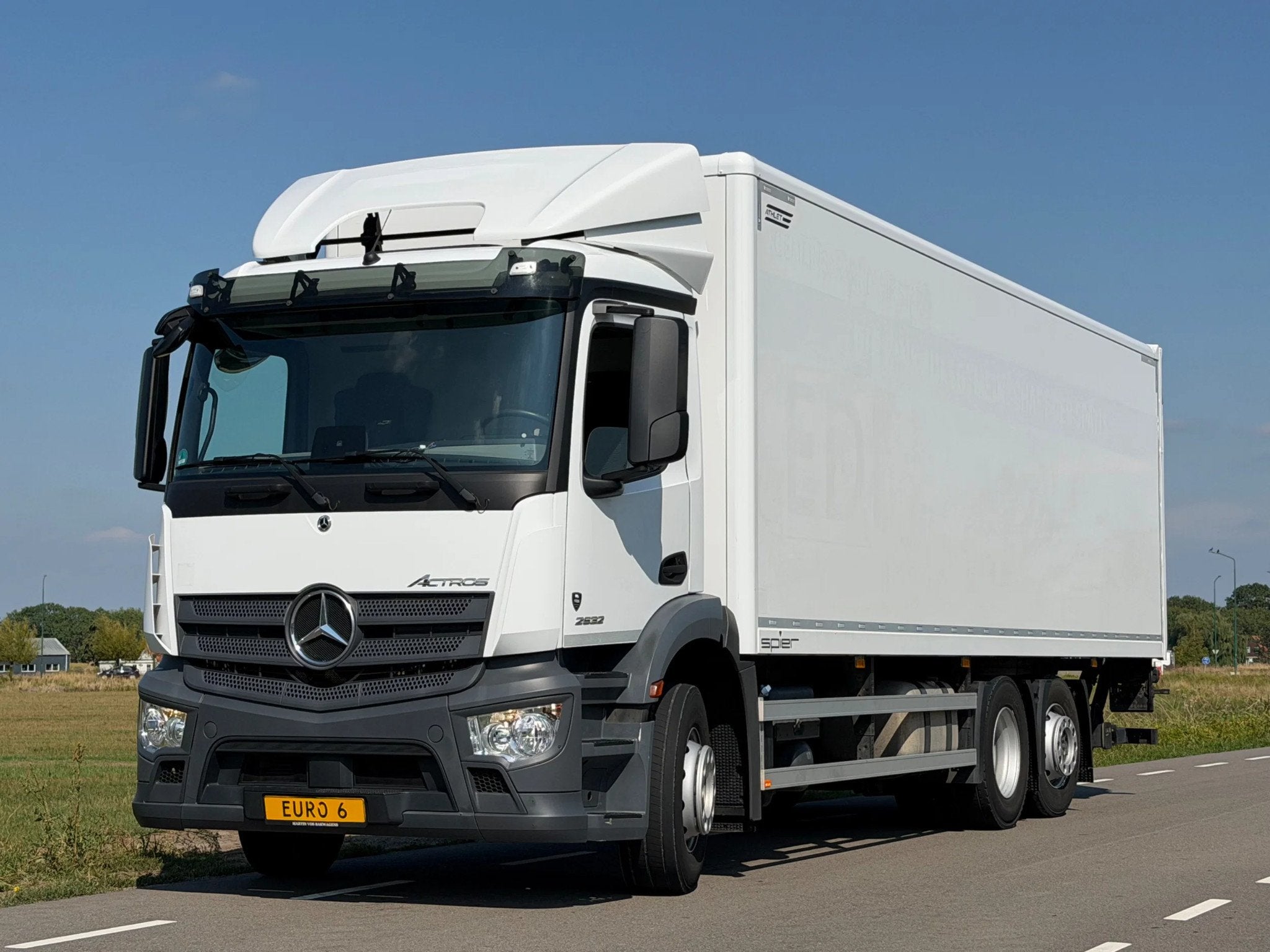 Mercedes-Benz 1522 ACTROS 2632L EURO6. 2022, Autos, Camionnettes & Utilitaires, Achat, Autres carburants, Mercedes-Benz, 6 cylindres