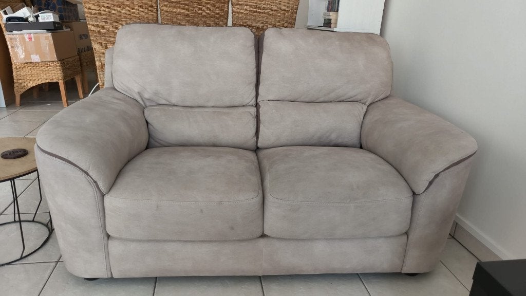 Sofa Set - 3-Seater and 2-Seater, Trois personnes, 100 à 125 cm, 200 à 250 cm, Banc droit