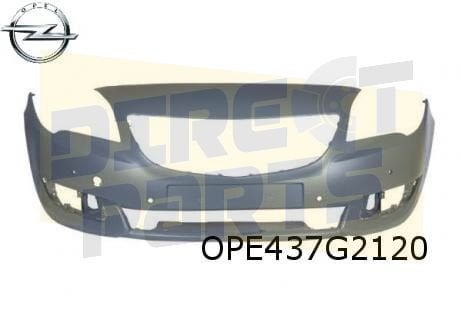 Opel Meriva B (2/14-) voorbumper (bij PDC) (te spuiten) Orig, Neuf, -, Opel, -