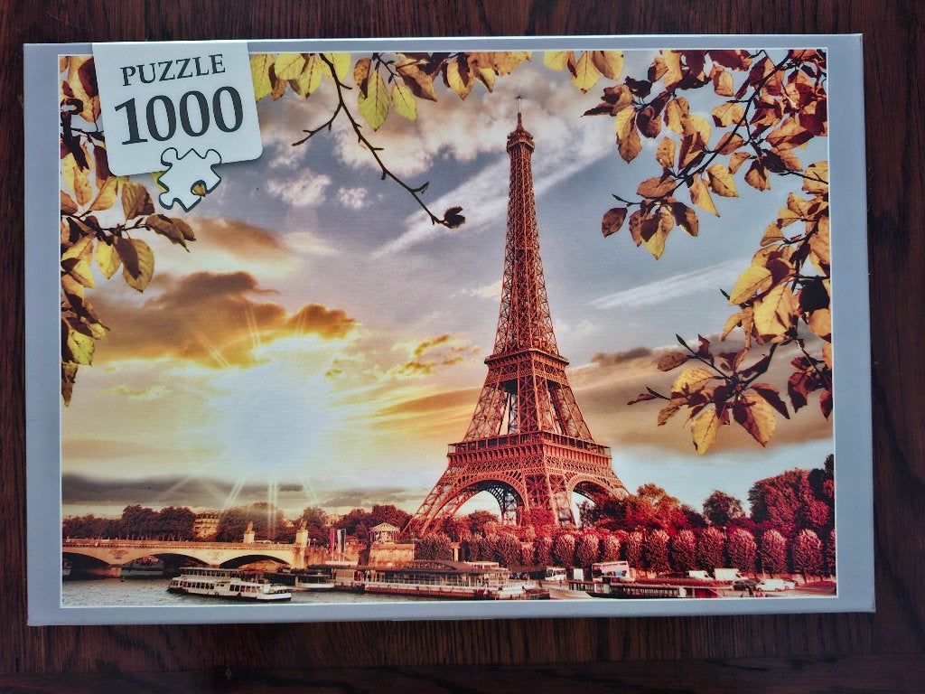 7 puzzels van 1000 stuks, Enlèvement ou Envoi, 500 à 1500 pièces, Comme neuf, Puzzle