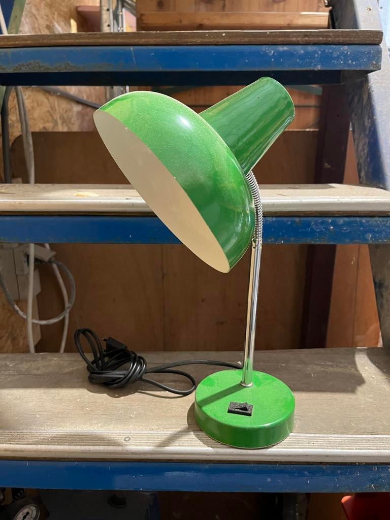 Vintage bureaulamp, Ophalen of Verzenden, Gebruikt