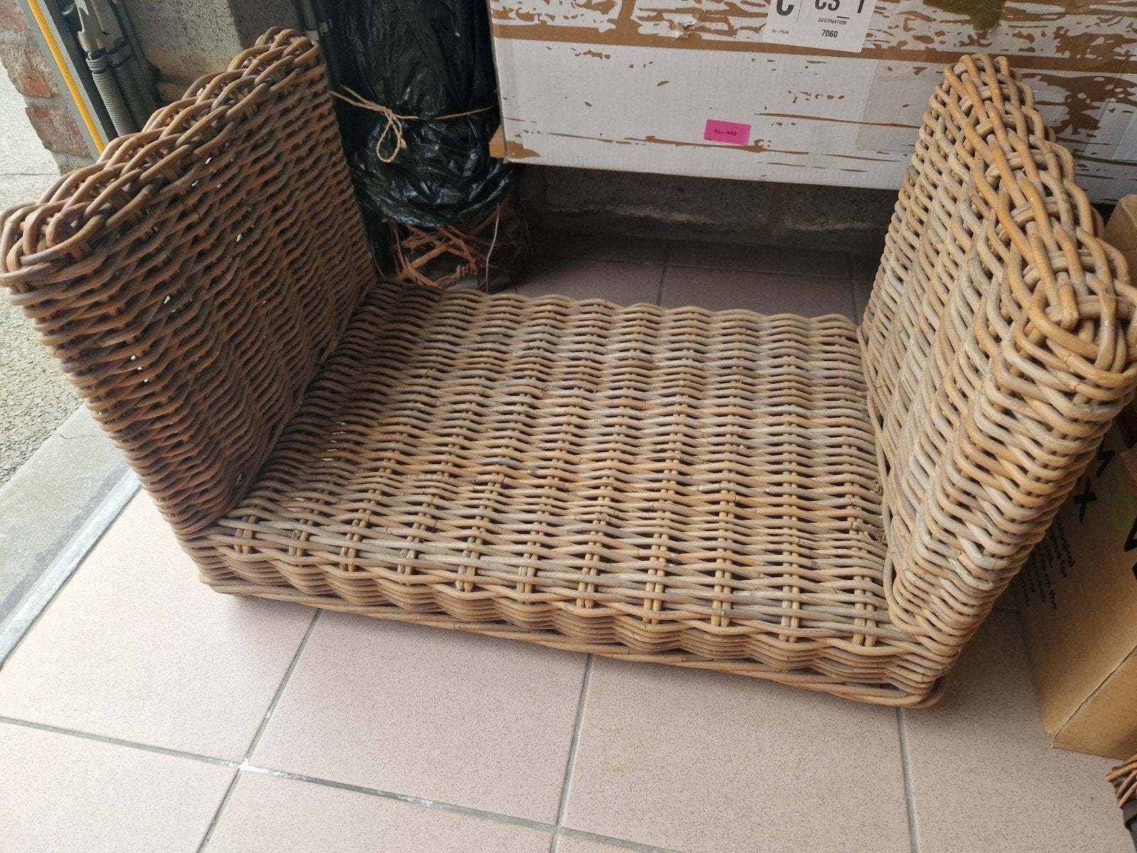 rangement bûches, Huis en Inrichting, Haarden, Ophalen, Zo goed als nieuw, Overige soorten