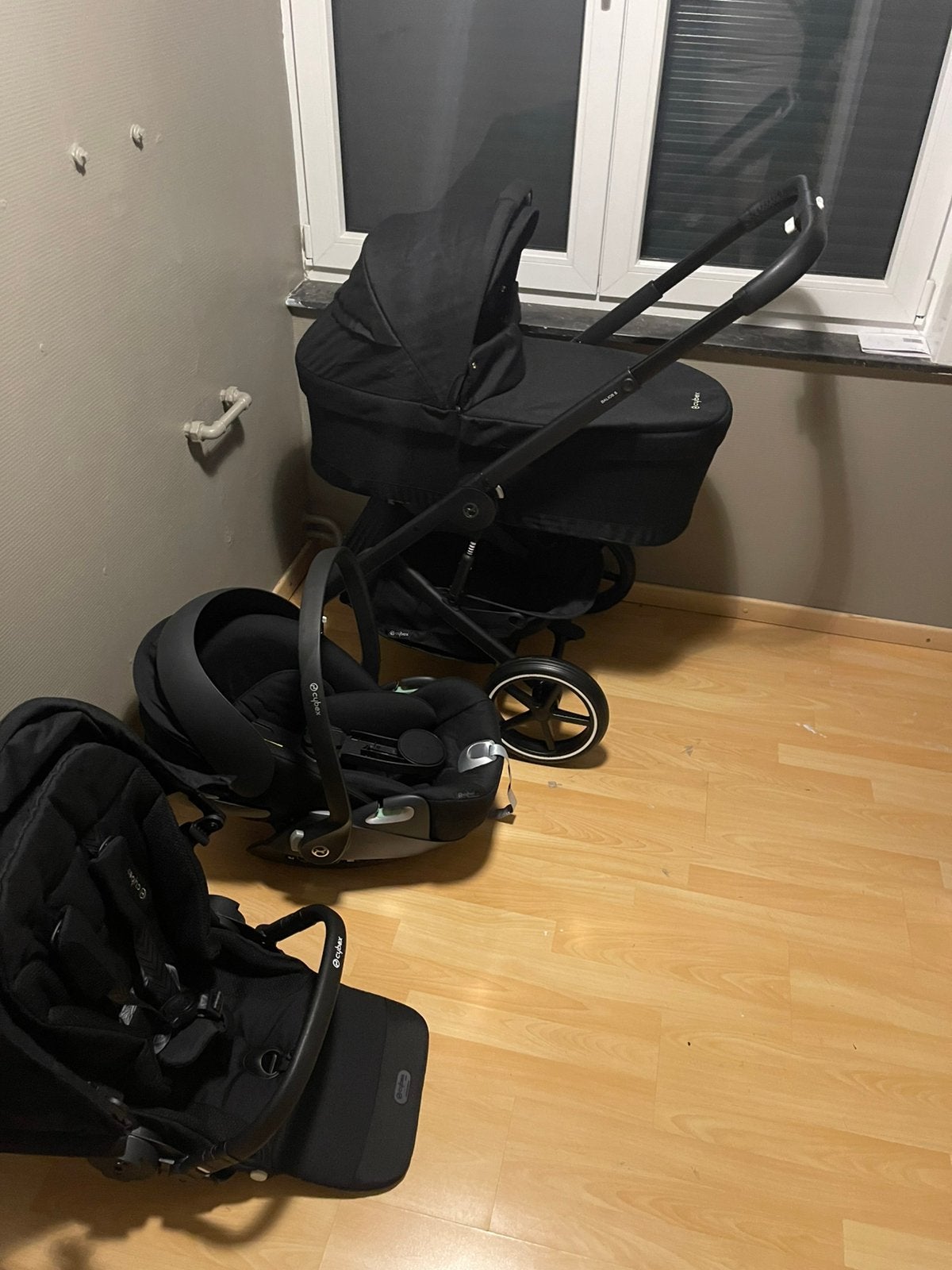 Cybex balios s lux, Enlèvement, Utilisé, Poussette, Pneus