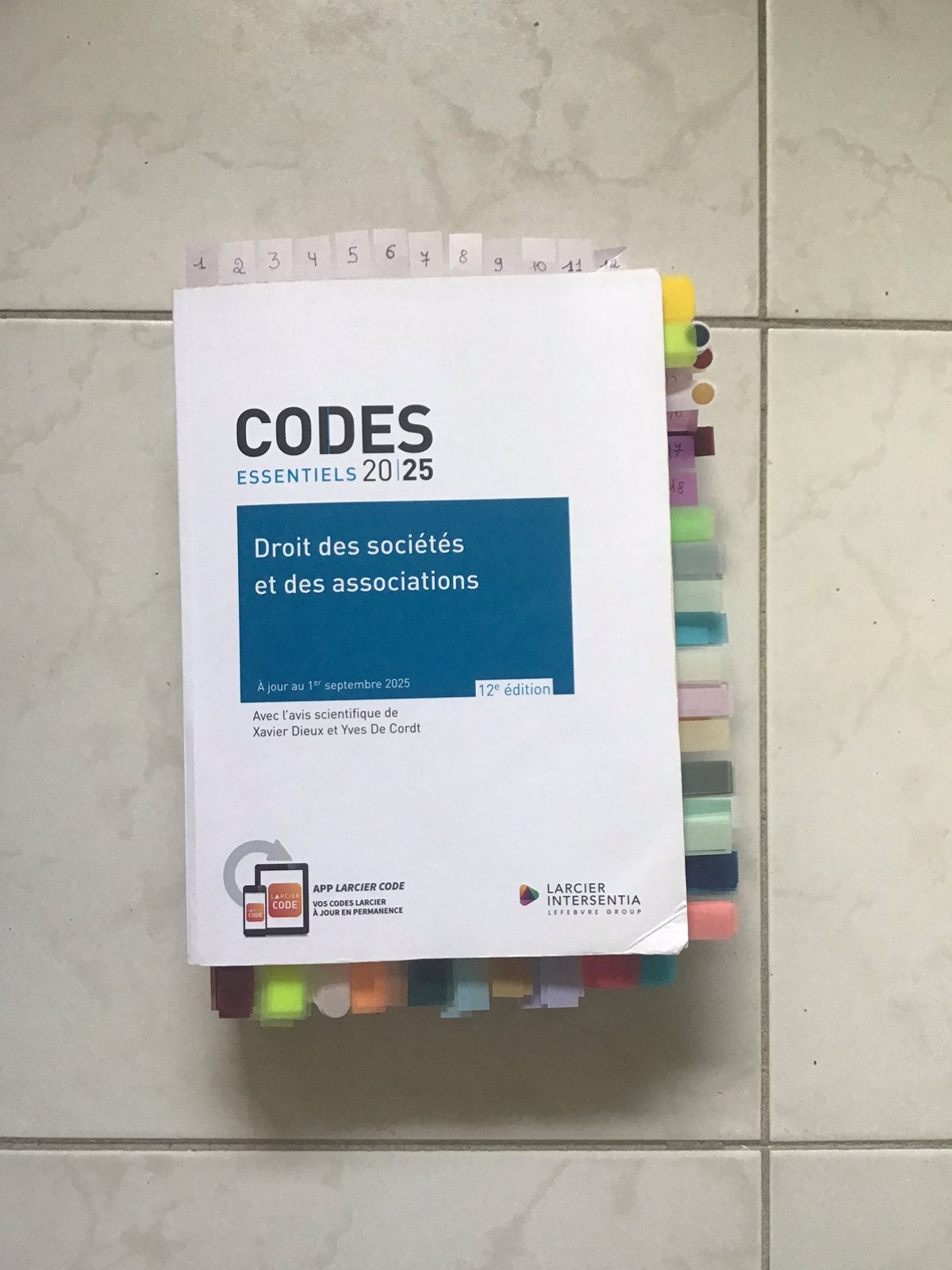 Code de droit des societes et des associations larcier, Ophalen, Zo goed als nieuw