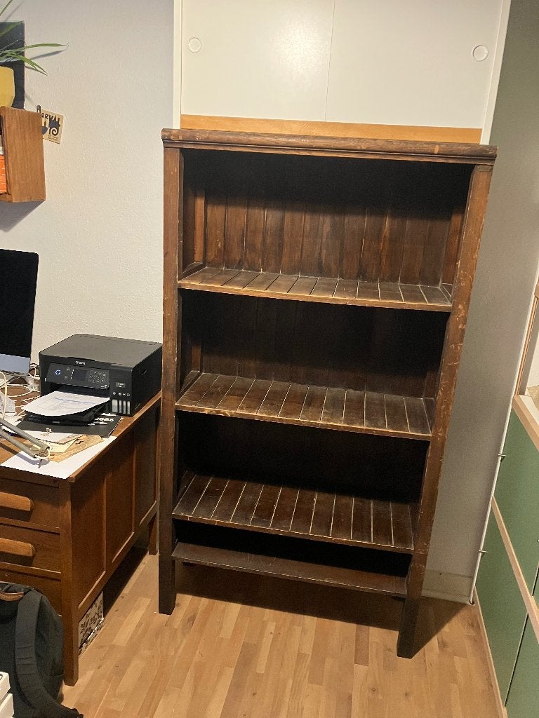 Bibliotheek kast, Ophalen, Gebruikt, 50 tot 100 cm, 150 tot 200 cm