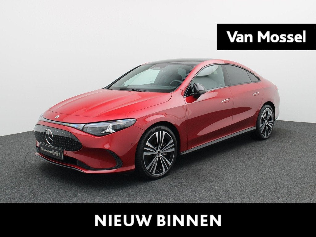 Mercedes-Benz CLA 250+ Luxury Line + MULTIBEAM LED + LEDER +, Auto's, Automaat, Achterwielaandrijving, Gebruikt, 780 km