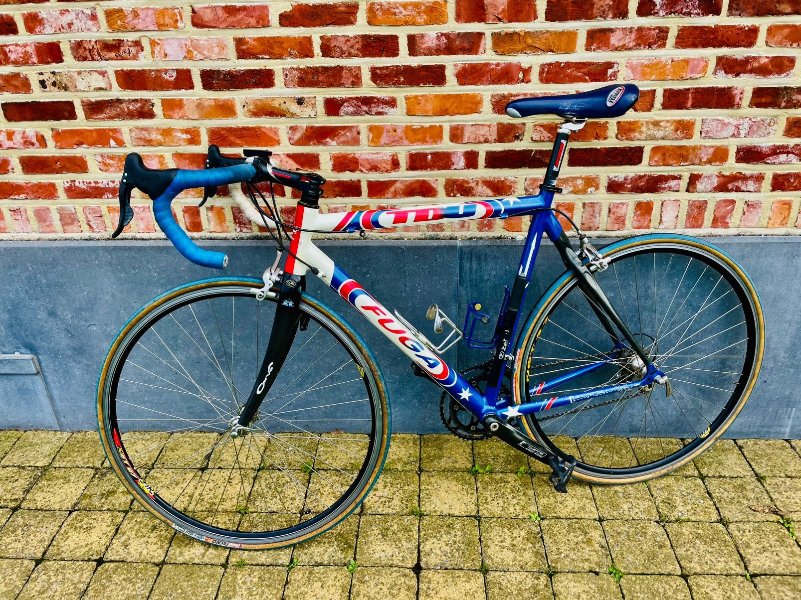 Koersfiets Fuga maat 54, 28 inch, Gebruikt, Velgrem, Aluminium