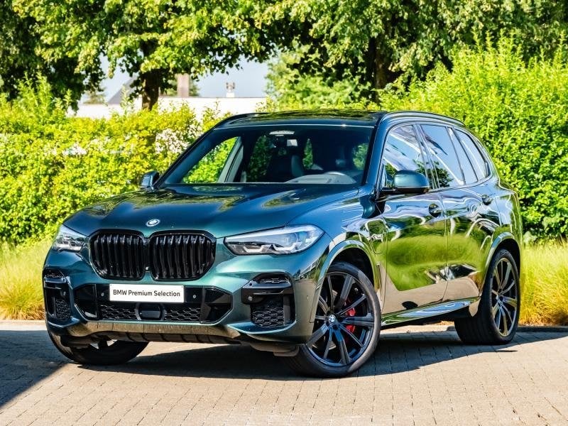 BMW X5 xDrive45e / Oxford Green Special Request, Auto's, BMW, Automaat, Parkeersensor, 5 deurs, Hybride Elektrisch/Benzine